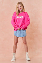 Load image into Gallery viewer, Love Patched Sweatshirt
