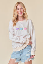 Load image into Gallery viewer, Heart Patch sweatshirt
