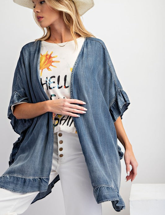 Betty Denim Kimono