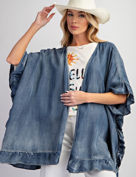 Betty Denim Kimono