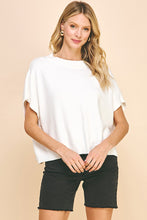 Load image into Gallery viewer, Alina Short Sleeve Sweater Top
