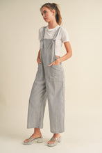 Load image into Gallery viewer, Charlie Linen Striped Jumpsuit
