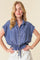 Crop Denim Top