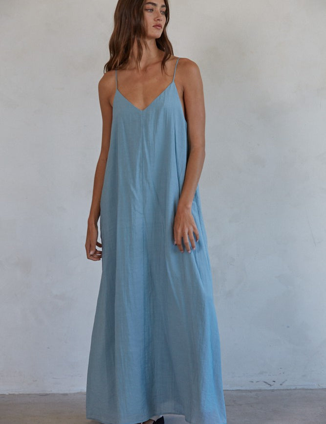 Alana Linen Maxi Dress