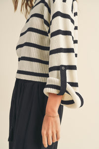 Ruby Striped Sweater Top