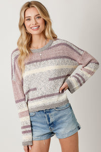 Aubrey Striped Sweater