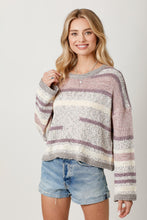 Load image into Gallery viewer, Aubrey Striped Sweater
