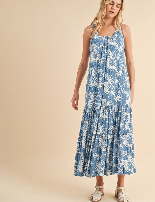 Audrey Floral Maxi Dress