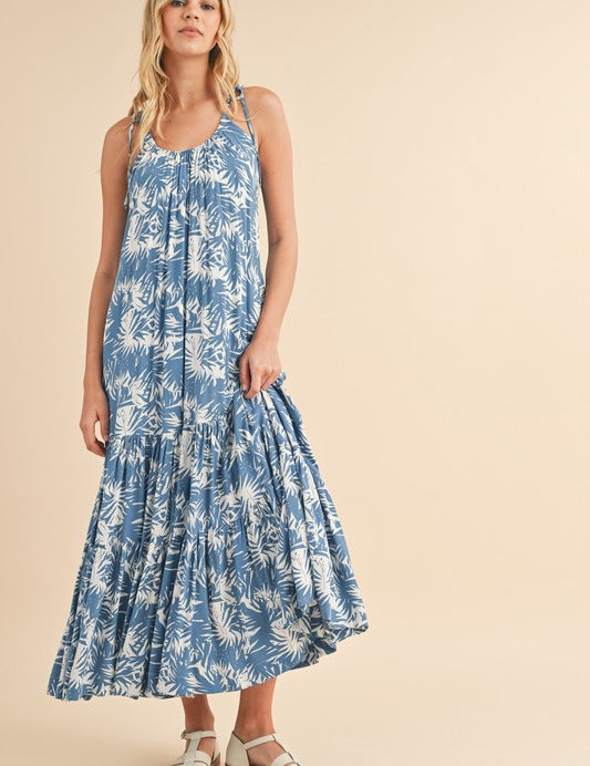 Audrey Floral Maxi Dress