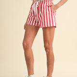 Palmer Striped Shorts