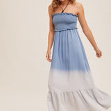 Aubrey Contrast Maxi Dress