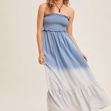 Aubrey Contrast Maxi Dress