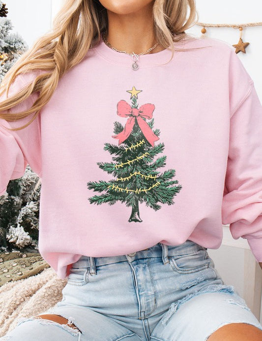 Coquette Bow Tree Sweatshirt