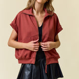 Aurora Soft Short Sleeve Jacket