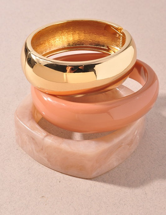 Beautiful in Beige Bracelet Set