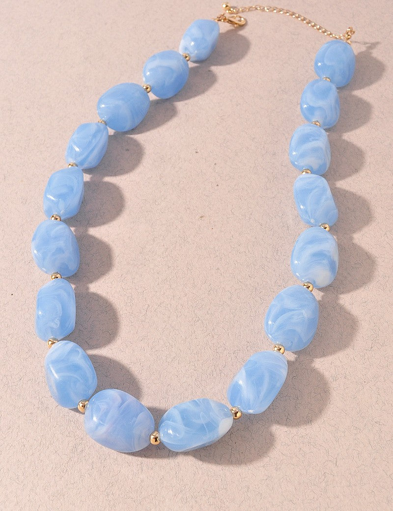 Lila Gem Necklace
