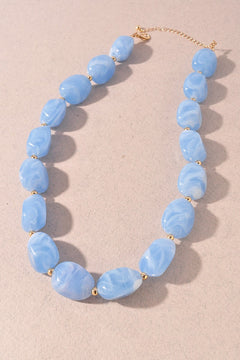 Lila Gem Necklace