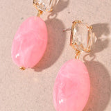 Lila Gem Earrings