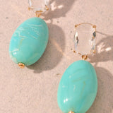 Lila Gem Earrings