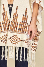 Load image into Gallery viewer, Joan Aztec Poncho
