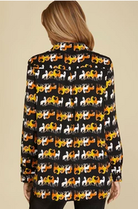 Karen Horse Print Top