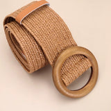 Wood Buckle Belt