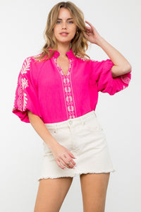 Emily Embroidered Blouse