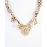 Julie Bandana Charm Necklace