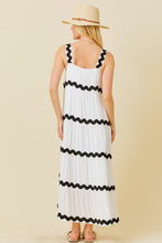 Load image into Gallery viewer, Hailey Ric Rac Maxi Dress
