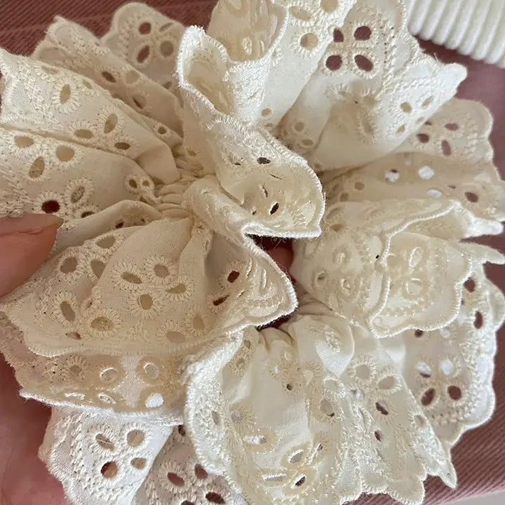 Big Lace Scrunchie