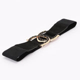 Julia Interlocking Buckle Wide Belt