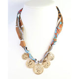 Sophie Scarf Charm Necklace