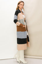 Load image into Gallery viewer, Faye Long Striped Cardigan
