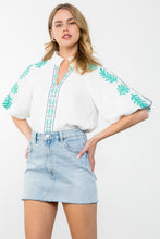 Load image into Gallery viewer, Emily Embroidered Blouse
