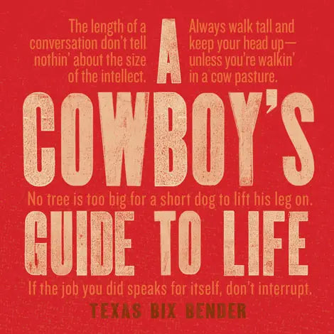 Cowboys Guide To Life Book