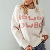 Howdy Cowboy Sweater