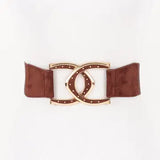 Julia Interlocking Buckle Wide Belt