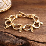 Horse Bit Chain Bracelet