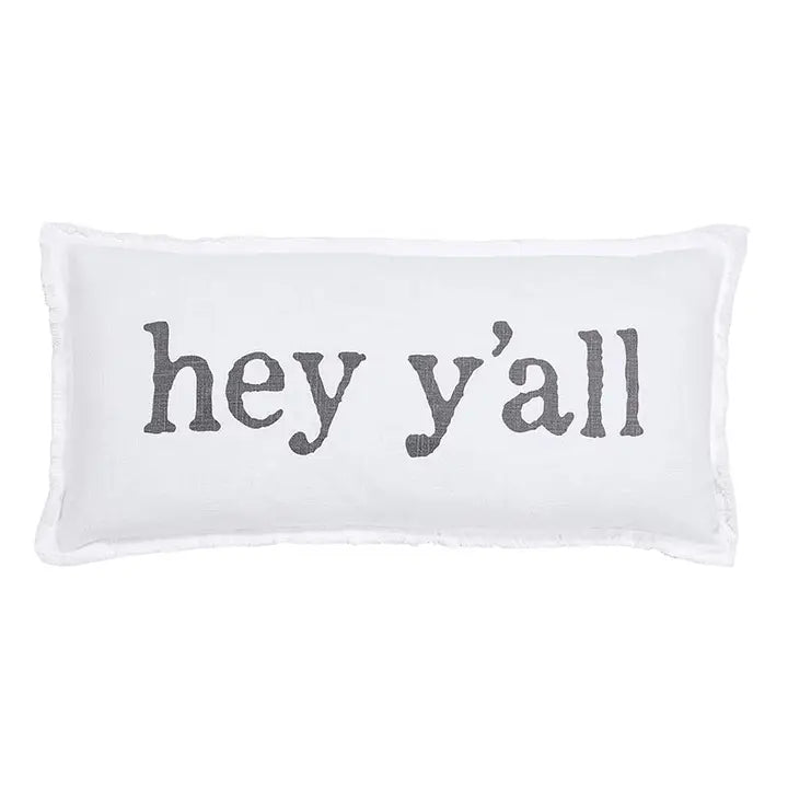 Hey Y'all Lumbar Pillow