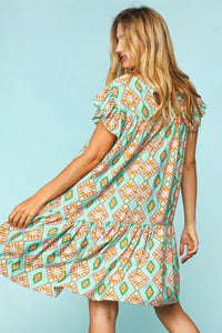 Ariana Ruffle Dress