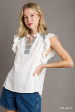 Load image into Gallery viewer, Eliana Trim Detail Blouse
