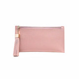 Tassel Zip Wallet w/ Card Insert