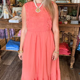 Janine Embroidered Dress