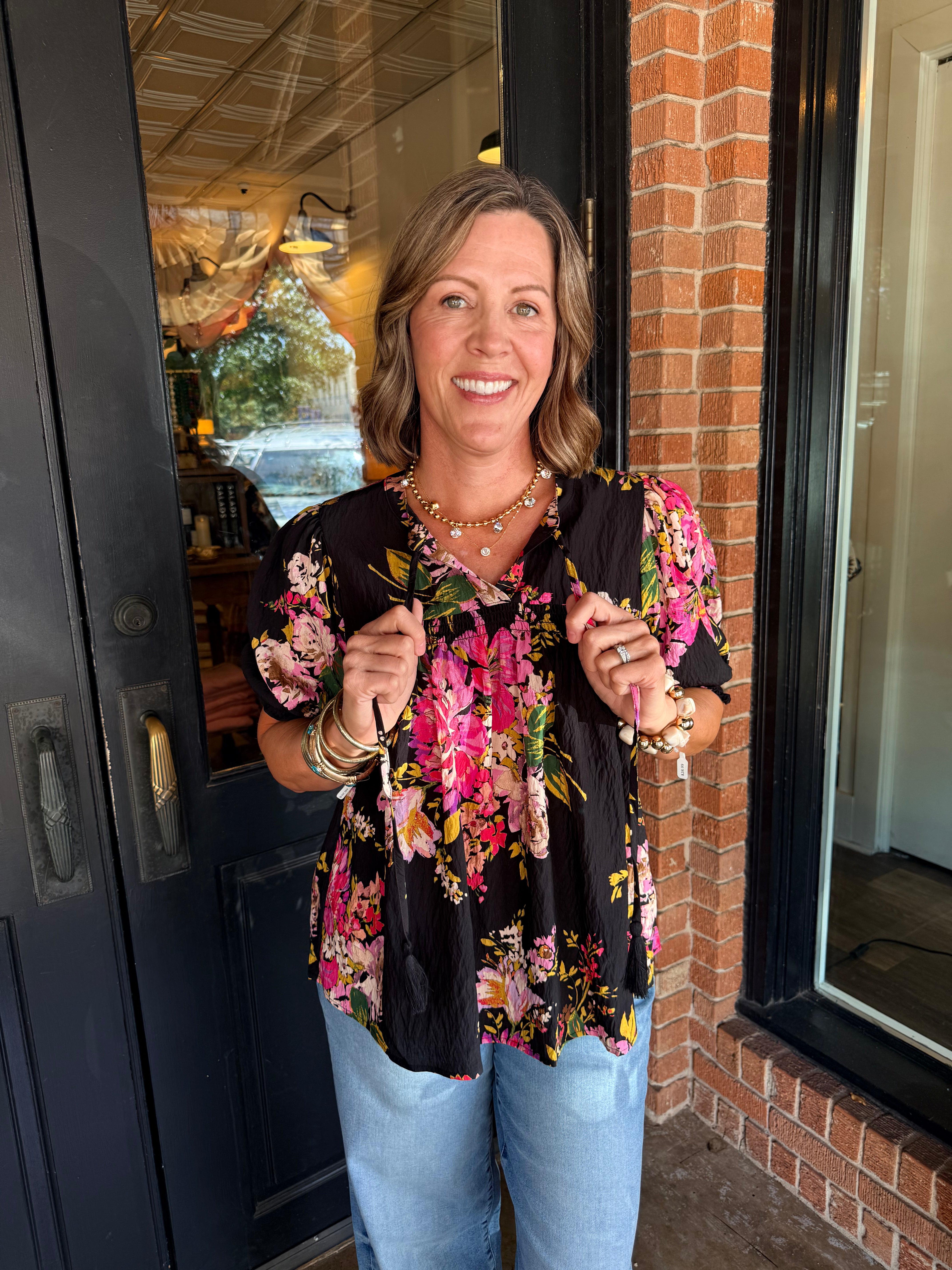 Kelsie Floral Blouse