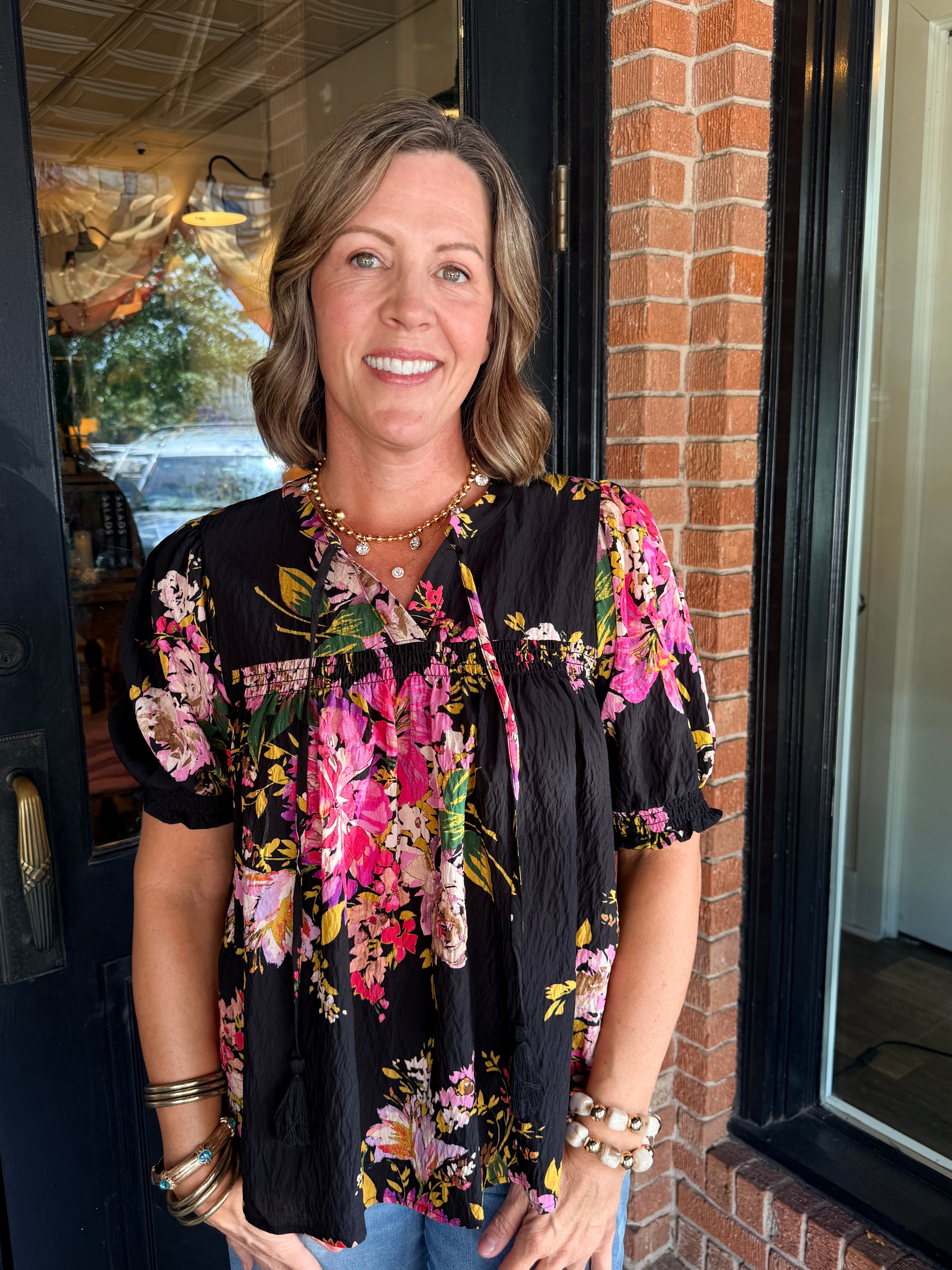 Kelsie Floral Blouse
