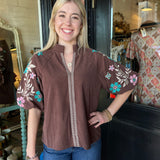 Aubree Corduroy Top