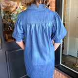 Ashlynn Denim Button Down Mini Dress