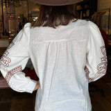 Blaire Embroidered Top