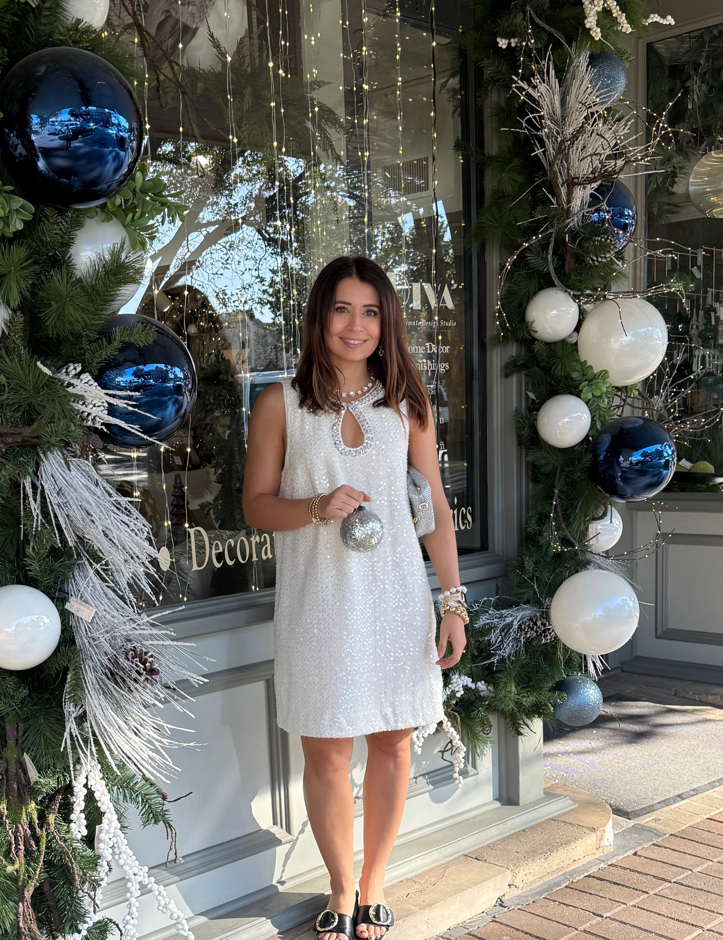 Tiffany Sequin Mini Dress