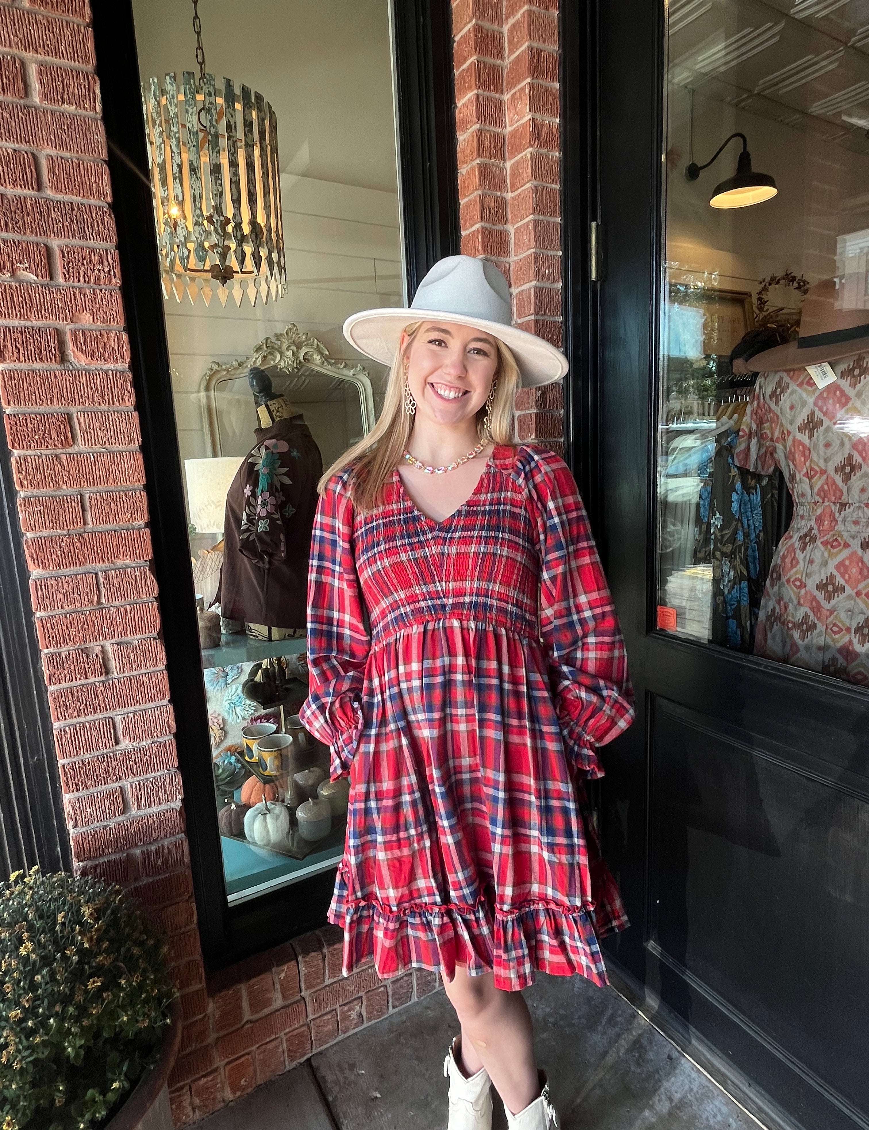 Lilly Plaid Dress